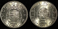 Mozambique 10 Escudos Mozambique Copper-Nickel 1974 GEM BU KM# 79b (26 794) -