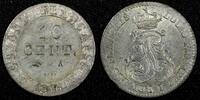 French Guiana 10 Centimes 1846 French Guiana Louis Philippe I Silver 184... 81,59 EUR  zzgl. 12,88 EUR Versand