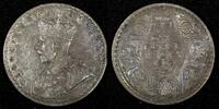 India Rupee India-British George V Silver 1913 Bombay Mint Toned KM# 524 (27 361) -