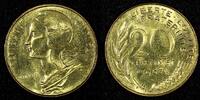 France 20 Centimes 1963 FRANCE Aluminum-Bronze 1963  UNC KM# 930 (27 400... 4,25 EUR  zzgl. 12,88 EUR Versand