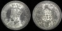 India Rupee India-British George VI Silver 1945 (B) KM# 557.1 (27 311) -