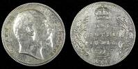 India 1908 Rupee India-British Edward VII Silver Silver (.917) 30.6 mm KM# 508 (341) -