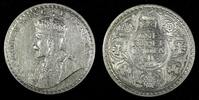 India Rupee India-British George V Silver 1913 (C) Calcutta Mint KM# 524 (27 333) -