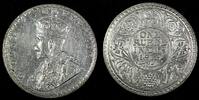 India Rupee India-British George V Silver 1913 (C) Calcutta Mint KM# 524 (27 334) -