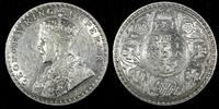 India Rupee India-British George V Silver 1917 (B) Bombay Mint KM# 524 (27 327) -