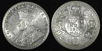 India Rupee India-British George V Silver 1916 (C) Calcutta Mint KM# 524 (27 329) -