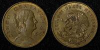 Mexico 5 Centavos MEXICO Bronze 1966 Mo Large type KM# 426 (27 437) -