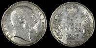 India 1904 Rupee India-British Edward VII Silver Silver (.917) 30.6 mm KM# 508 (337) -