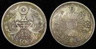Japan 50 Sen 1923 JAPAN Shōwa Silver Year 3 (1928)  Toned Y# 50 ( 27 201... 10,74 EUR  zzgl. 12,88 EUR Versand