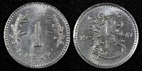1 Markka 1947 Finland FINLAND Iron 1947    Soft Struck UNC KEY DATE KM# 30b (27 185) unz