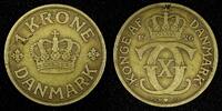 Denmark 1 Krone 1926 DENMARK Christian X Aluminum-Bronze 1926  KM# 824.1... 4,25 EUR  zzgl. 12,88 EUR Versand