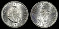 South Africa 10 Cents South Africa Silver 1964 Jan van Riebeeck GEM BU KM# 60 (25 254) -