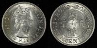 Hong Kong 50 Cents 1973 HONG KONG Elizabeth II Copper-Nickel 1973  KM# 3... 4,25 EUR  zzgl. 12,88 EUR Versand