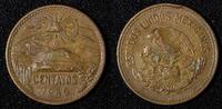 Mexico 20 Centavos Mexico ESTADOS UNIDOS MEXICANOS Bronze 1946 Mo KM# 439 (27 588) -