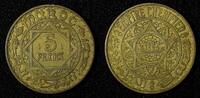 Morocco 2 Francs Morocco Mohammed V Aluminum-Bronze 1364 (1945) Y# 42 (27 631) -