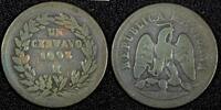 Mexico 1 Centavo Mexico Copper 1895 Mo Mexico City Mint KM# 391.6 (27 374) -