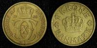 Denmark 1 Krone 1934 DENMARK Christian X 1934 N GJ  Mintage-529,000 BETT... 8,59 EUR  zzgl. 12,88 EUR Versand