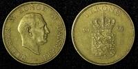 Denmark 1 Krone 1952 DENMARK Frederik IX Aluminum-Bronze 1952 N S  KM# 8... 4,29 EUR  zzgl. 12,88 EUR Versand