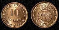 10 Centavo Mozambique Bronze 1960 UNC KM# 83 (27 669) -