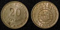 20 Centavos Mozambique Bronze 1961 KM# 85 (27 744) -