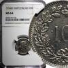 Switzerland 10 Rappen 1954 Switzerland Copper-Nickel 1954 B  NGC MS64 BE... 47,24 EUR  zzgl. 12,88 EUR Versand