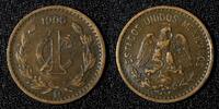 Mexico 1 Centavo Mexico ESTADOS UNIDOS MEXICANOS Bronze 1906 narrow date KM# 415 (878) -