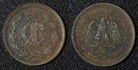 Mexico 1 Centavo Mexico ESTADOS UNIDOS MEXICANOS Bronze 1906 Wide date KM# 415 (876) -