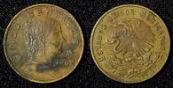 Mexico 5 Centavos MEXICO Bronze 1962 Mo Large type KM# 426 (27 909) -