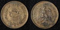 Mexico 2 Centavos MEXICO Bronze 1906 Wide date KM# 419 (27 891) -