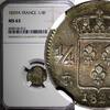 France 1/4 Franc 1949 FRANCE Charles X Silver 1829 A  NGC MS63 RAINBOW T... 253,37 EUR  zzgl. 12,88 EUR Versand