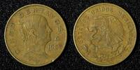 Mexico 5 Centavos MEXICO Bronze 1958 Mo Large type KM# 426 (27 904) -