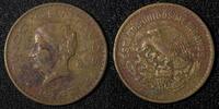Mexico 5 Centavos Mexico ESTADOS UNIDOS MEXICANOS Bronze 1943 WWII ISSUE KM# 424 (931) -