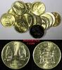 Zambia 1 Kwacha Zambia Brass 1992 Two Taita falcons UNC KM# 38 RANDOM PICK (1 Coin) (3) -
