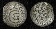 Sweden Solidus Livonia Riga Carl X Gustav of Sweden Silver 1655 SCARCE KM# 50 (27 760) -