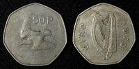 Ireland 50 Pence Ireland Republic Copper-Nickel 1970 30 mm 1st Year Type KM# 24 (28 020) -