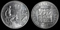 Czech Republic 10 Korun Czechoslovakia Silver 1931 30 mm KM# 15 (27 846) -