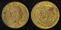 Mexico 5 Centavos MEXICO Bronze 1968 Mo Large type KM# 426 (27 911) -