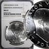 25 Kroner 1970 Norway Norway Olav V Silver 1970   NGC MS67 Anniversary of Liberation KM#414(1) NGC MS67
