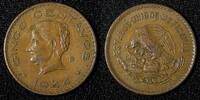 Mexico 5 Centavos Mexico ESTADOS UNIDOS MEXICANOS Bronze 1944 WWII ISSUE KM# 424 (927) -