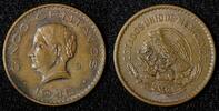 Mexico 5 Centavos Mexico ESTADOS UNIDOS MEXICANOS Bronze 1945 WWII ISSUE KM# 424 (934) -