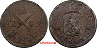 Sweden Adolf Frederick Copper 1759 2 Ore, S.M. Mintage-352,000 KM# 461 (9988) Uncertified