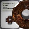 1 Cent East Africa Elizabeth II Bronze 1962 H NGC MS65 BN TOP GRADED KM# 35 (3) -