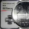 Hungary Aluminum 1961 BP 20 Fillér NGC MS66 TOP GRADED BY NGC KM# 550 (038) -