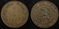 1 Cent Netherlands Wilhelmina I Bronze 1905 VF KM# 132.1 (24 835) -