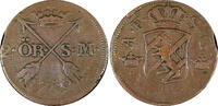 SWEDEN Adolf Frederick Copper 1759 2 Ore,S.M Low Mintage:352,000 SCARCE KM461(8) Uncertified