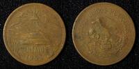 20 Centavos Mexico ESTADOS UNIDOS MEXICANOS Bronze 1953 VF KM# 439 (27 573) -