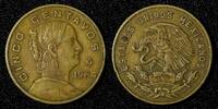 5 Centavos MEXICO Bronze 1966 Mo Large type aUNC KM# 426 (27 434) -
