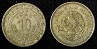10 Centavos Mexico ESTADOS UNIDOS MEXICANOS 1946 Last Year Type KM# 432 (27 489) -