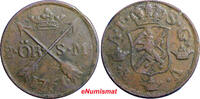 Ore SWEDEN COPPER Adolf Frederick 1761 2 Ore, S.M. ch.VF KM# 461 (2329) -