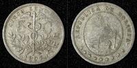 5 Centavos BOLIVIA 1897 Paris Mint KM# 173.3 (30 075) -